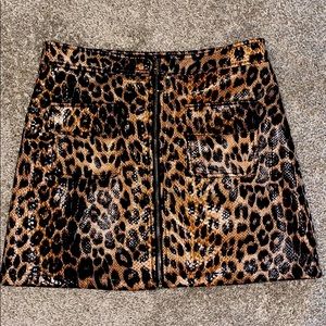 Her.. Bottari Cheetah Skirt Size Large